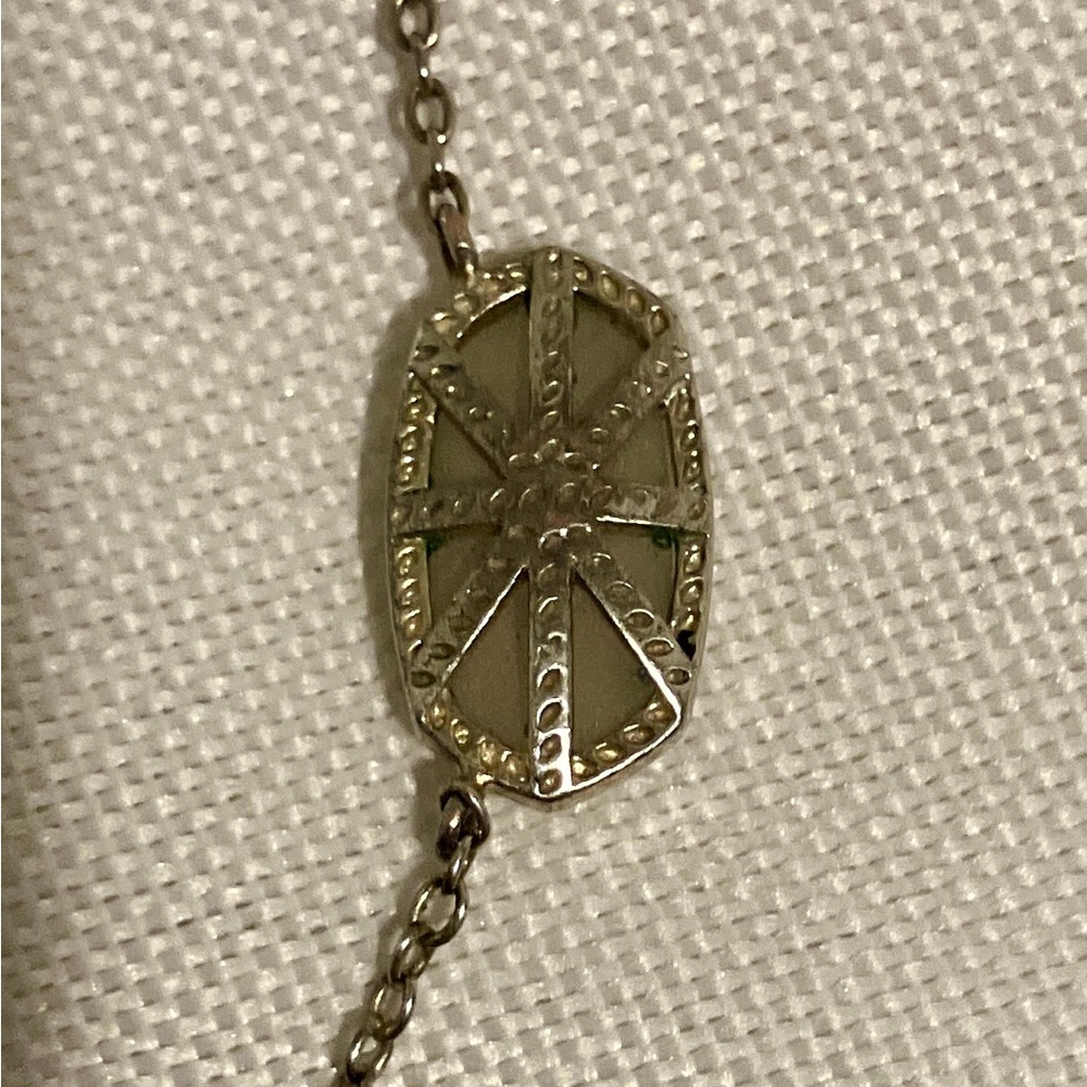 Vintage Kendra Scott Gold Plated Elisa Pendant Necklace - Picture 6 of 6
